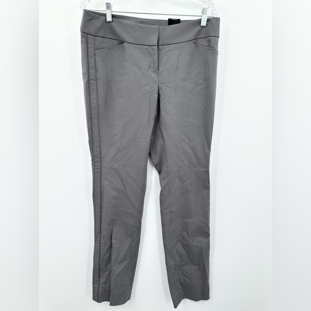 Express Exact Stretch Simply Straight Gray Women's NWT Trouser Pants Size 10